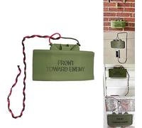 Funny Gift - Perfect for Pranks and Security! Front Toward Enemy Fake Mine Props Do Not Disturb Door Bell Button No Soliciting Sign Cover Kit Prank Doorbell, Prankster Stuff for Adults Home Decor