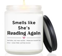 Funny Gifts for Book Lovers - Reading Scented Candle