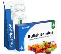 Funny Gifts For Him Gift's For Him Rude Joke Pill Tablets Box Prank with Jelly Beans Sweets Inside Gift for Men Him Birthday or Women Boxes Presents for Boyfriend Husband Dad