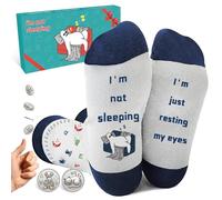 Funny Gifts for Men Christmas, Novelty Socks for Men Personalised Gifts Mens Gift Set Funny Socks, It is a Christmas, Father's Day, Birthday Gift From Son, Daughter, Wife to Dad, Grandfather, Husband
