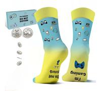 Funny Gifts for Men Novelty Socks: Gaming Socks for Teenage Boys Funny Christmas Gifts Gamer Stocking Fillers For Teenage Boys Christmas Stocking Fillers Gift Ideas For Men Birthday
