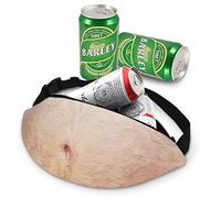 Funny Gifts for Men,Secret Santa Gifts for Men Dad,Novelty Belly Waist Bag-Novelty Prents for Husband,Mens Gifts for Christmas Birthday Anniversary