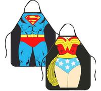 Funny Gifts for Men Women 2Pcs Novelty Funny Apron Personalised Sexy Apron Pinafore for Kitchen Christmas Aprons for Couples Christmas Gifts Secret Santa Gifts for Christmas Birthday Anniversary