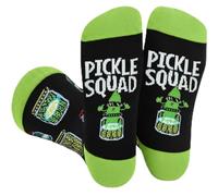 Funny Gifts for Men Women Teens, Novelty Food Theme Socks Christmas Gifts Birthday Gifts, Canned Pickles, Medium
