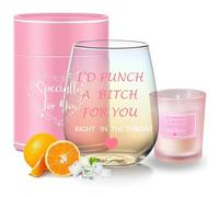 Funny Gifts for Women Wine Glasses Birthday Gifts for Women Friendship Gifts Funny Valentines Gift for Her Ideas Girlfriend,Bestie,Colleagues Birthday Christmas Galentines Gifts Best Friends Gifts