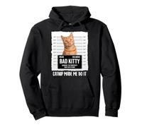 Funny Ginger Cat Lover - Catnip made me do it for Women Pullover Hoodie