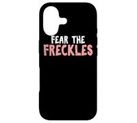Funny Ginger Irish Redhead Fear the Freckles Case for iPhone 17