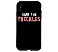 Funny Ginger Irish Redhead Fear the Freckles Case for iPhone XS Max