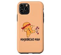 Funny Gingerbread Ninjabread Man, Sweet Cookie Baking Lovers Case for iPhone 11 Pro