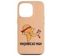 Funny Gingerbread Ninjabread Man, Sweet Cookie Baking Lovers Case for iPhone 13 Pro
