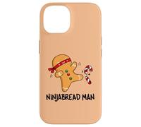 Funny Gingerbread Ninjabread Man, Sweet Cookie Baking Lovers Case for iPhone 14