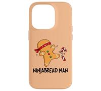 Funny Gingerbread Ninjabread Man, Sweet Cookie Baking Lovers Case for iPhone 14 Pro