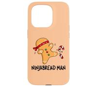 Funny Gingerbread Ninjabread Man, Sweet Cookie Baking Lovers Case for iPhone 15 Pro