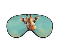 Funny Giraffe Art Eye Mask Sleep Mask Eye Masks for Sleep Sleep Masks for Women Men Sleeping Mask Travel Eye Mask Sleep Mask Blackout Funny Sleep Mask Cute Sleep Mask
