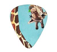 Funny Giraffe Art Guitar Pick 12 Picks Fashion Personalized Bass Pick Durable Electric Guitar Plectrums Instrument Accessories