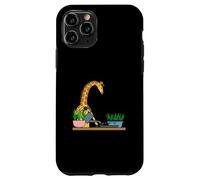 Funny Giraffe Urban Gardening Cartoon Design Case for iPhone 11 Pro