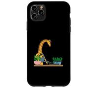 Funny Giraffe Urban Gardening Cartoon Design Case for iPhone 11 Pro Max