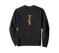 Funny Giraffe Wearing Sunglasses Playing Electric Guitar Sweatshirt