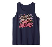 Funny Girls Gone Muddy Mud Run Muddy Sistas Mudder Tank Top