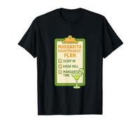 Funny Girls Trip Sleep Late Raise Hell Margarita Vibes T-Shirt