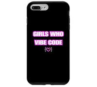 Funny Girls Who Vibe Code, AI Coder Case for iPhone 7 Plus/8 Plus