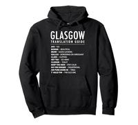 Funny Glasgow Scottish Slang Translation Guide & Scotland Pullover Hoodie