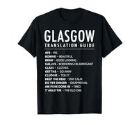 Funny Glasgow Scottish Slang Translation Guide & Scotland T-Shirt