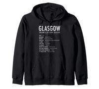 Funny Glasgow Scottish Slang Translation Guide & Scotland Zip Hoodie