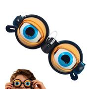 Funny Glasses for Adults Colorful Funny Photo Props with Blinking Eyeball | Crazy Prop Glasses for Short Video Creation, Carnivals, Gatherings, Halloween