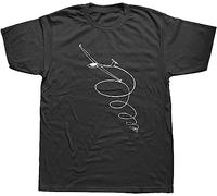Funny Glider Pilot Fly High Air Sailplane Airlines T Shirts Graphic Cotton Harajuku Airplane T-Shirt Men Black(3X-Large)
