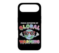 Funny Global Warming Supporter Dark Humor Climate Meme Case for iPhone Air