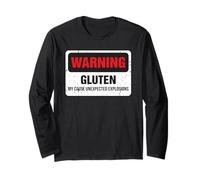 Funny Gluten Explosions Costume Gluten Free Boy Long Sleeve T-Shirt