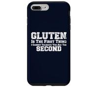 Funny Gluten Intolerance Sarcastic Social Humor Case for iPhone 7 Plus/8 Plus