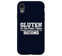 Funny Gluten Intolerance Sarcastic Social Humor Case for iPhone XR