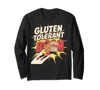 Funny Gluten Tolerance Bread Gluten Tolerant Long Sleeve T-Shirt
