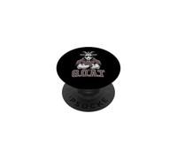 Funny Goat Fantasy Football Commish Champion Game On King PopSockets Adhesive PopGrip