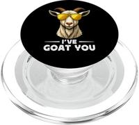 Funny Goat Farming Farmer Joke Goat Pun I've Goat You PopSockets PopGrip for MagSafe