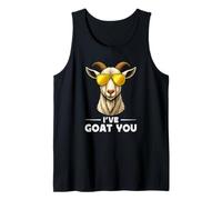 Funny Goat Farming Farmer Joke Goat Pun I've Goat You Tank Top