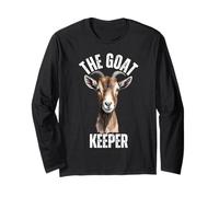 Funny Goat Keeper Farmer Goat Lover Farming Goatherder Long Sleeve T-Shirt