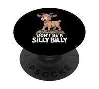 Funny Goat Kid Sheep Billy Lamb Animal Joke For Kids PopSockets Adhesive PopGrip