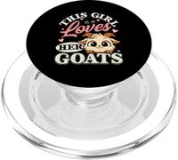 Funny Goat Lovers Farming Animal Enthusiasts Farmer PopSockets PopGrip for MagSafe