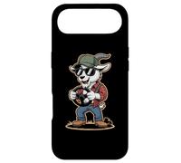 Funny Goat Trucker Farmer Steering Wheel Case for iPhone Air