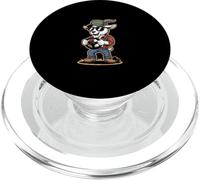 Funny Goat Trucker Farmer Steering Wheel PopSockets PopGrip for MagSafe