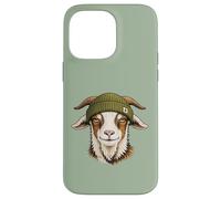 Funny Goat Wearing Beanie Cool Farm Animal Case for iPhone 14 Pro Max