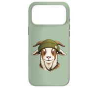 Funny Goat Wearing Beanie Cool Farm Animal Case for iPhone 17 Pro Max