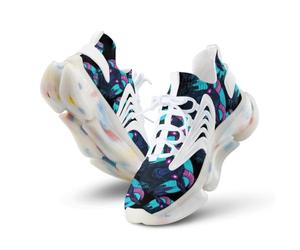 Funny Goat with Neon Eye Men's Running Shoe 12men（EUR46）