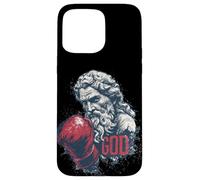 Funny God with Boxing Gloves for Boys and Girls Case for iPhone 15 Pro Max