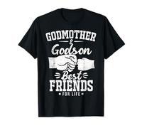 Funny Godmother And Godson Best Friends Godmother And Godson T-Shirt