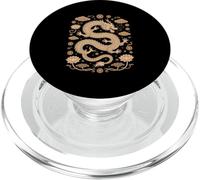 Funny Golden Dragon Ornamental Lotus Flowers PopSockets PopGrip for MagSafe