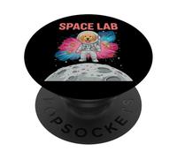 Funny Golden Retriever Astronomy Astrophysics Astronauts PopSockets Adhesive PopGrip